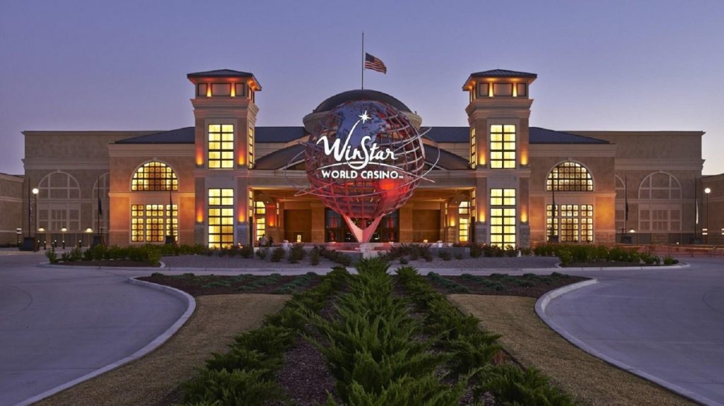 hotel near winstar casino