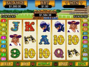 Derby Dollars Slot by Real Time Gaming  