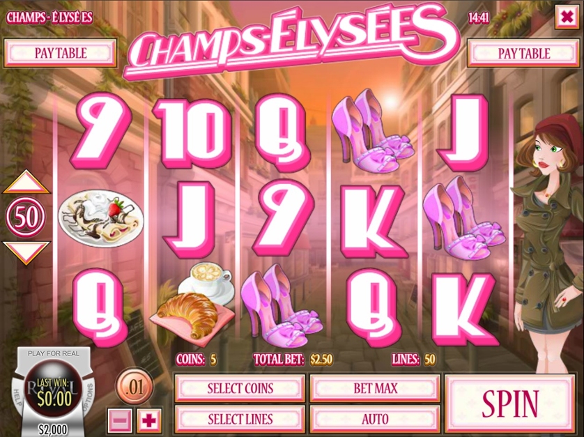 Champs Elysees Slot by Rival Gaming  